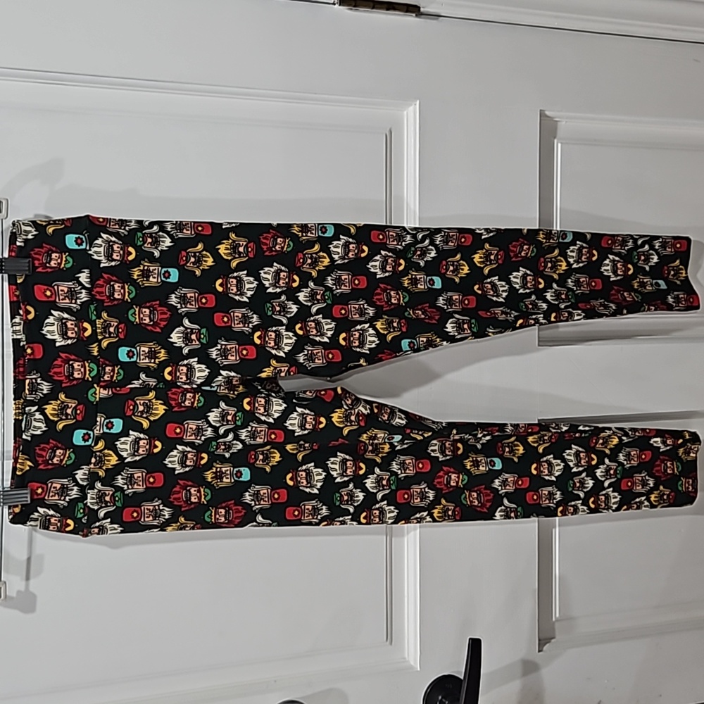 Pack of Two LuLaRoe Christmas Patterned Leggings